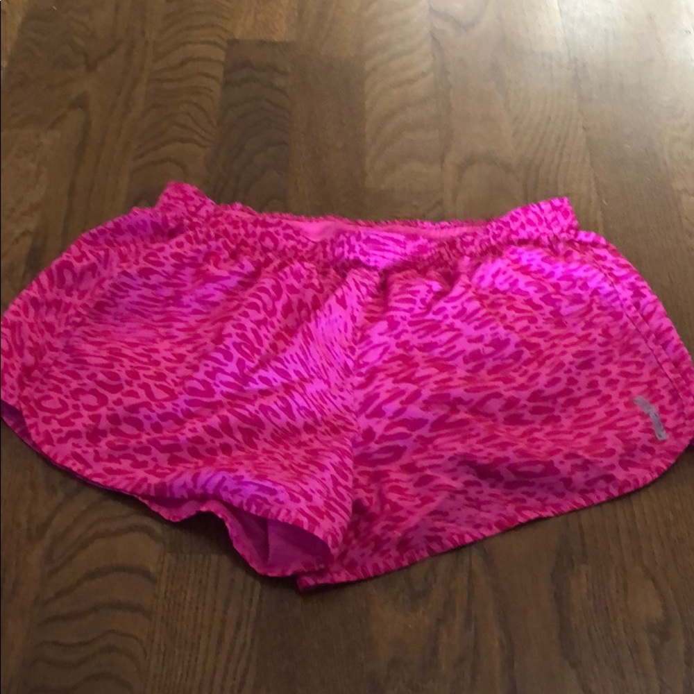 Fun and flirty Reebok running shorts